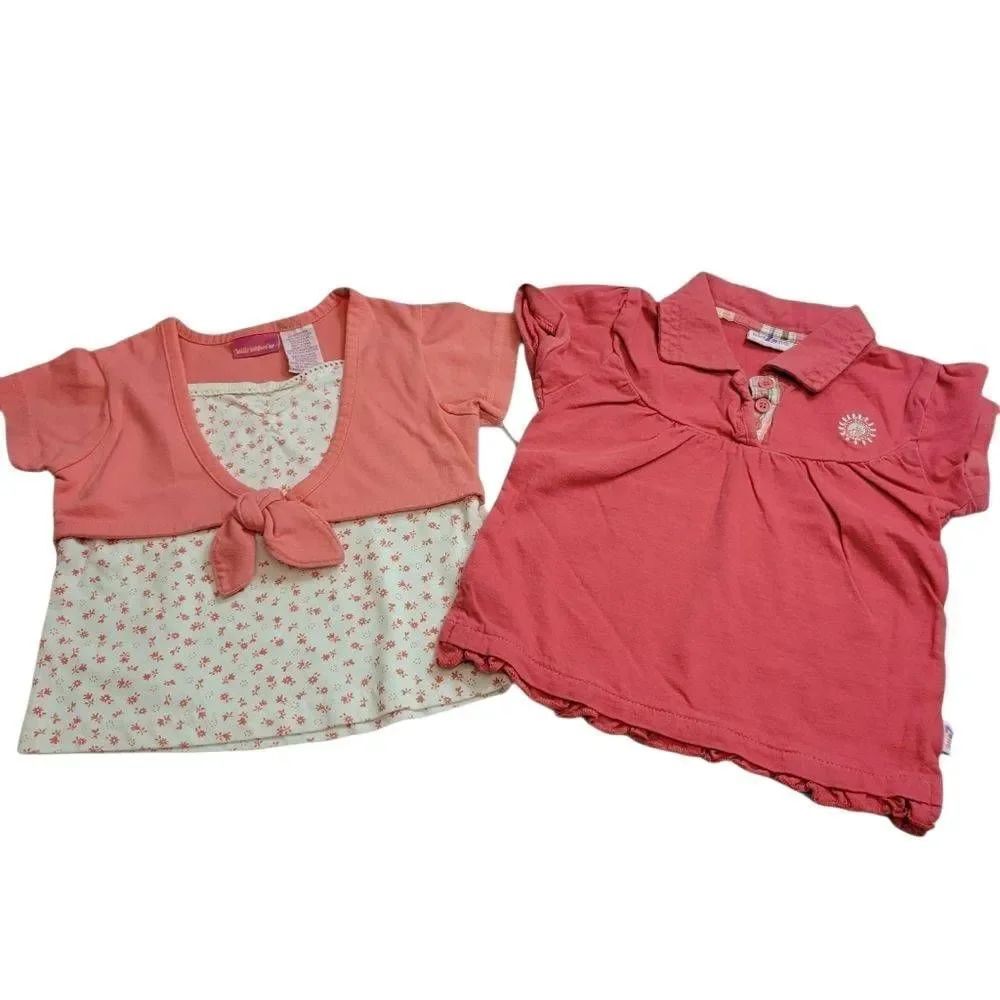 Peach shirts 24 months